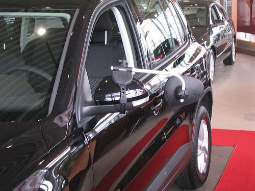 Repusel Wohnwagenspiegel Volkswagen Tiguan Caravanspiegel Alufor / Luxmax