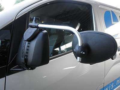 Repusel Wohnwagenspiegel Mazda NV200 Caravanspiegel Alufor / Luxmax