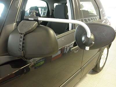 Repusel Wohnwagenspiegel Fiat Sedici Caravanspiegel Alufor / Luxmax