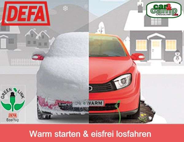 DEFA Motorvorwärmung CITROEN BERLINGO 1.6 e-HDi 90 PS (66kW) ab Bj. 2012 elektrische Standheizung