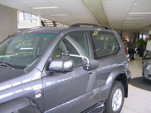 Repusel Wohnwagenspiegel Toyota Land Cruiser Caravanspiegel Alufor / Luxmax