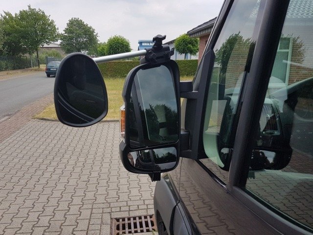 Glas Spiegel rechts für Citroen Peugeot Fiat breite Version Außenspiegel man
