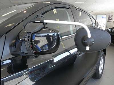 Repusel Wohnwagenspiegel Hyundai ix35 Caravanspiegel Alufor / Luxmax