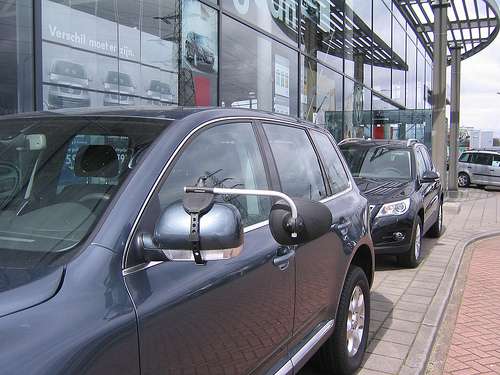 Repusel Wohnwagenspiegel Volkswagen Touareg Caravanspiegel Alufor / Luxmax