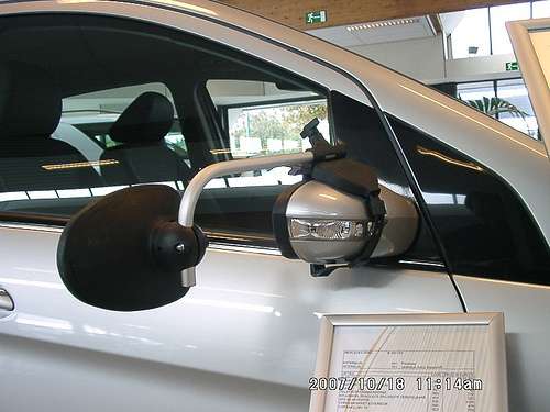 Repusel Wohnwagenspiegel Mercedes Benz B Klasse Caravanspiegel Alufor / Luxmax