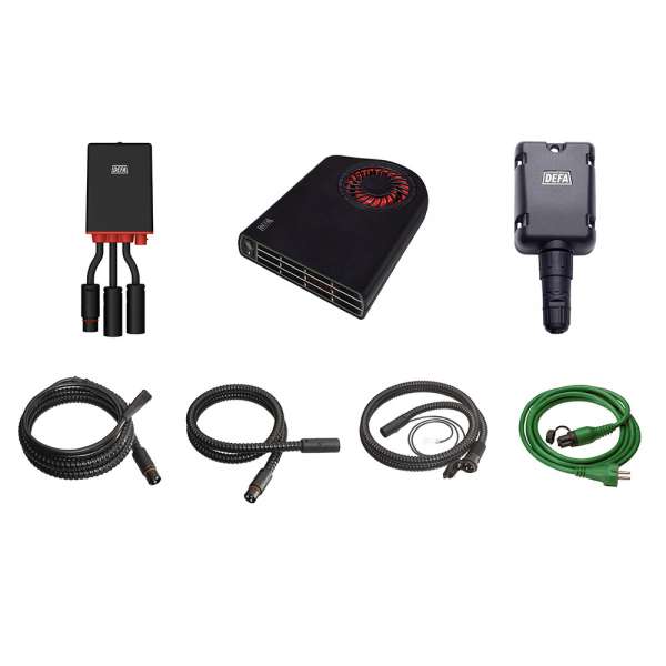 DEFA WarmUp II 1400 Bluetooth® mit Batterielader, Innenraumheizung 1400 und Bluetooth® Steuerung Se