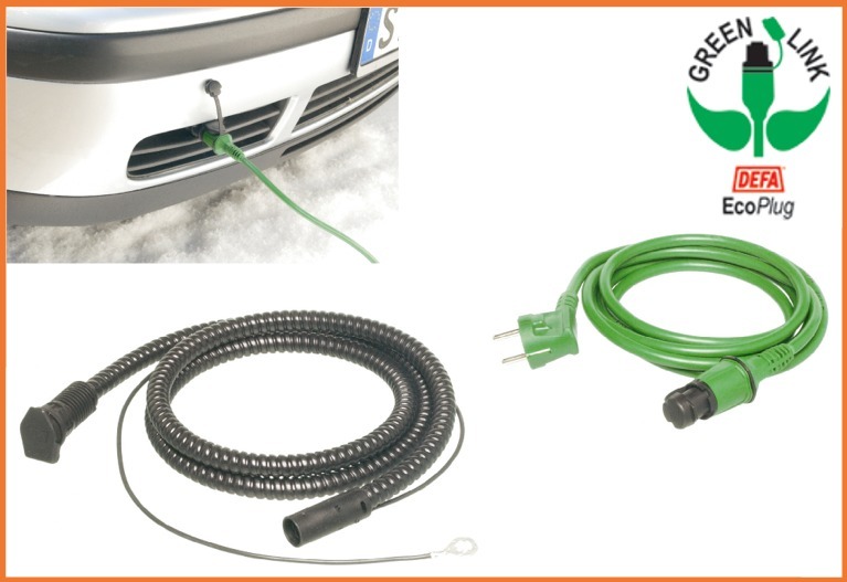 DEFA SafeStart Standard Anschluss-Set 230 Volt für Motorvorwärmung 5,0  Meter, Anschluss-Sets, DEFA Standheizung